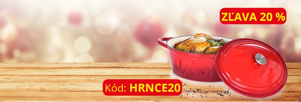 ZĽAVA 20% na HRNCE a PÁNVE