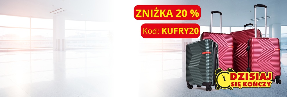 RABAT 20% NA WALIZKI,