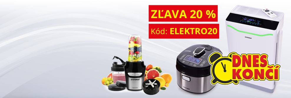 ZĽAVA na ELEKTRO SYSTEMAT®
