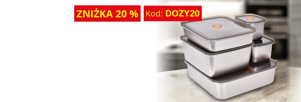 ZNIŻKA NA POJEMNIKI