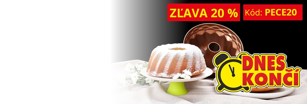 KONČÍ zľava NA PEČENIE