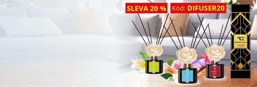 TYČINKOVÉ DIFUZÉRY 200 ml