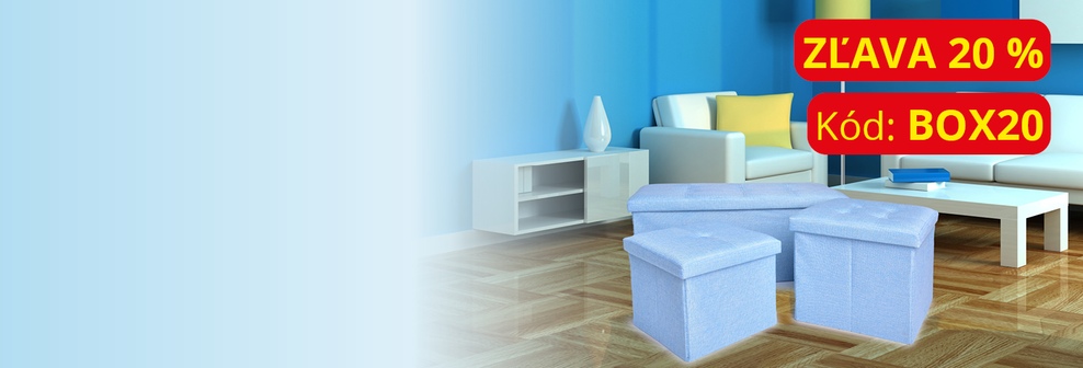 ZĽAVA NA SEDACIE BOXERY