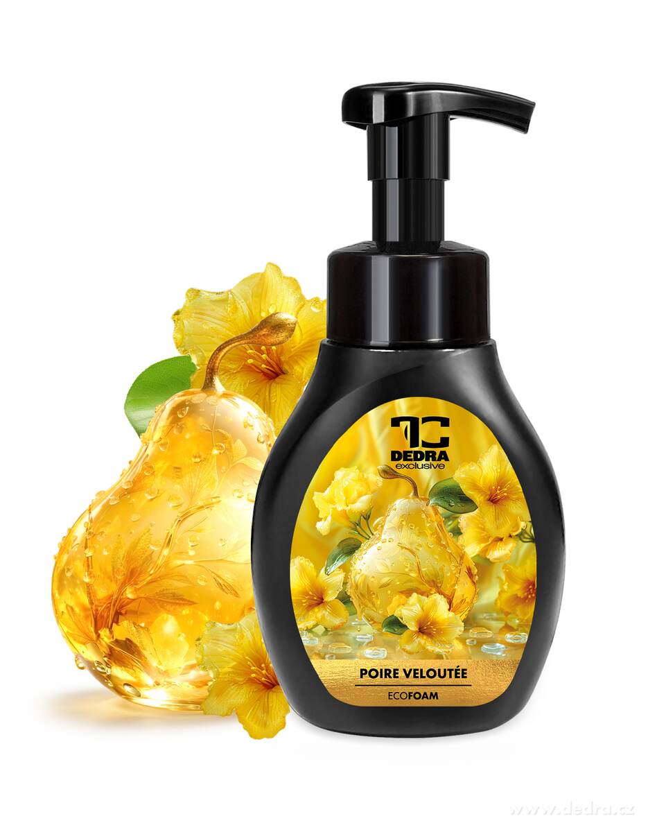 SAMETOVÁ HRUŠKA - šetrné penové mydlo na ruky a telo