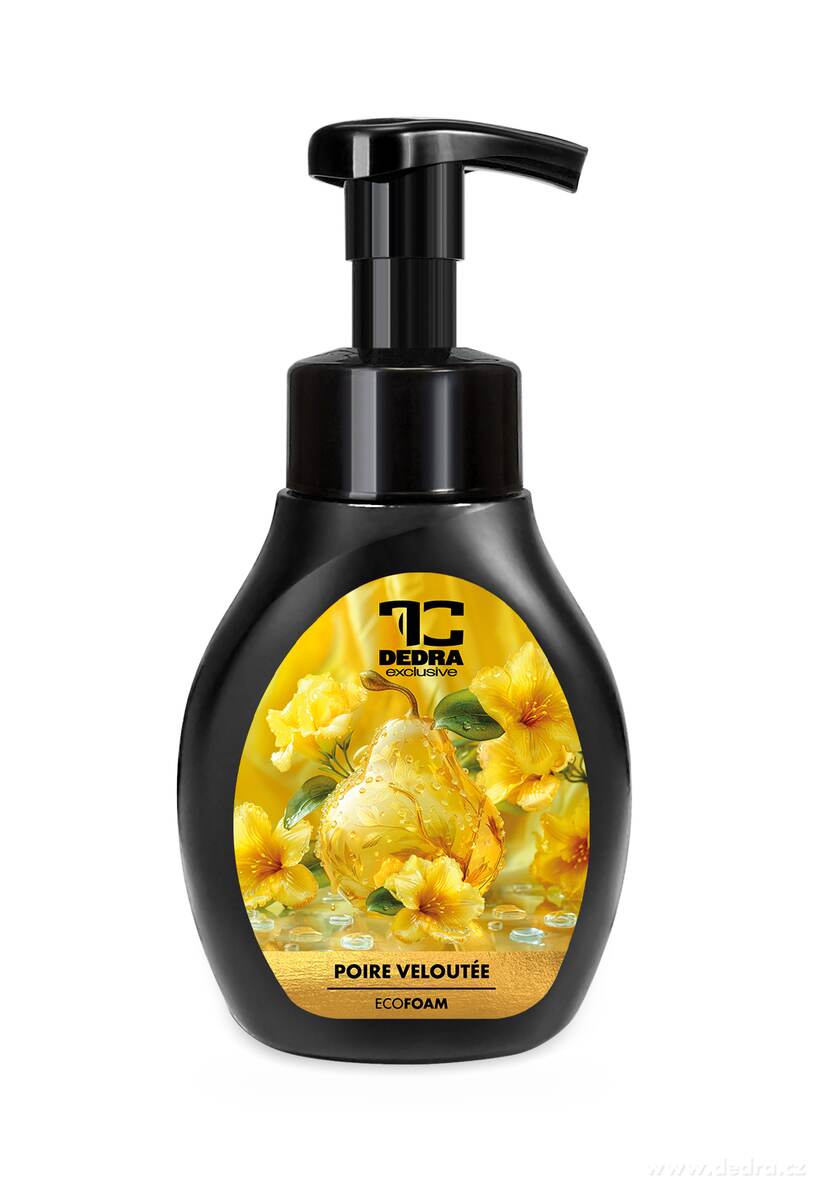 SAMETOVÁ HRUŠKA - šetrné penové mydlo na ruky a telo