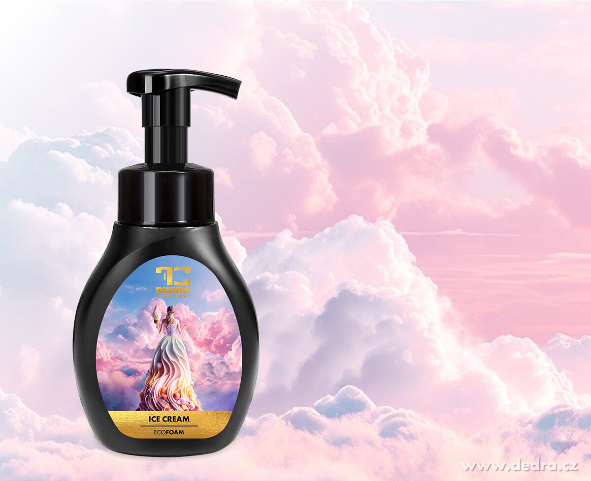 ICE CREAM - šetrné penové mydlo na ruky a telo