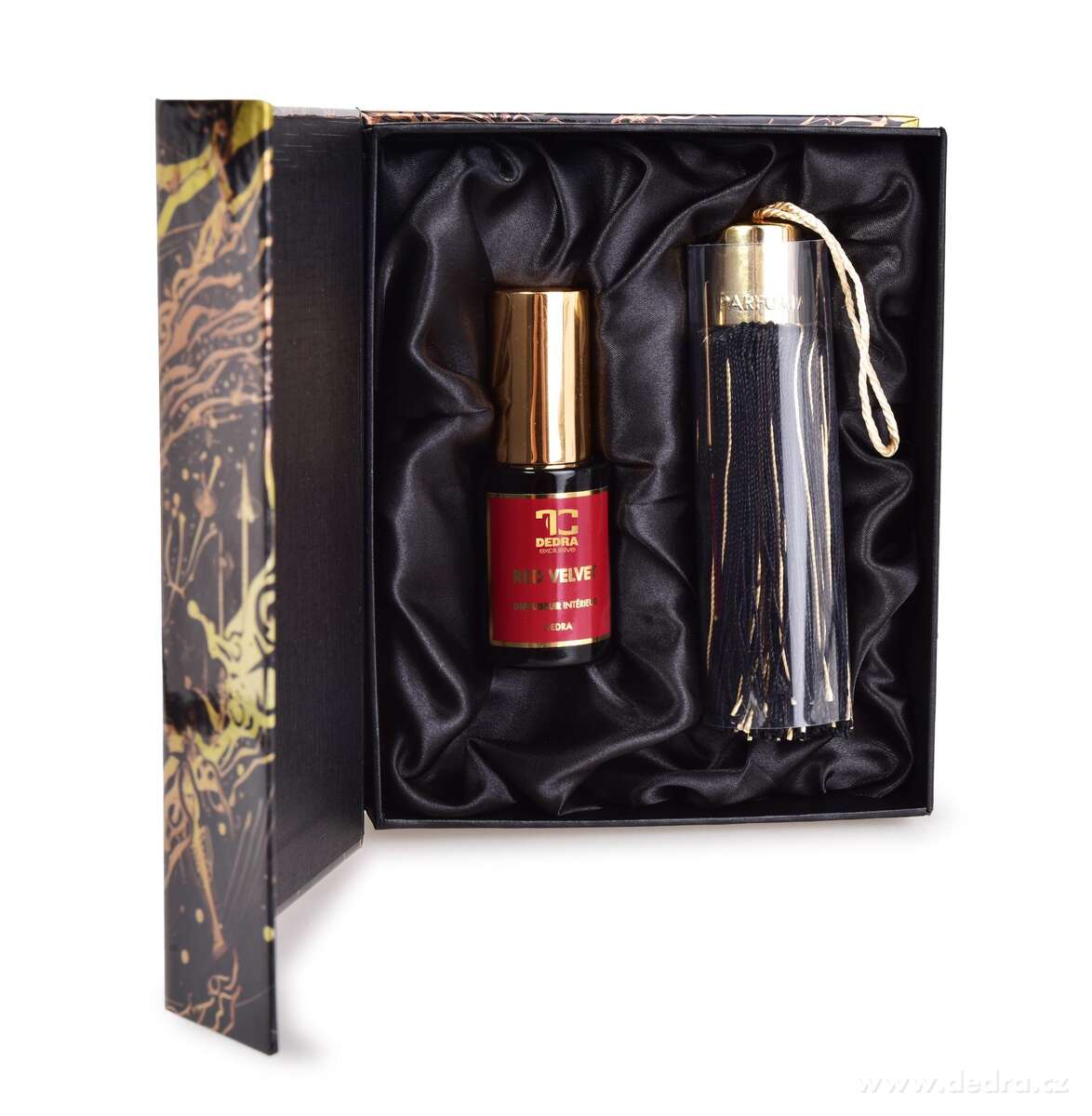 POMPON | luxusní vonný střapec s bytovým parfémem | RED VELVET | PARFUMIA®