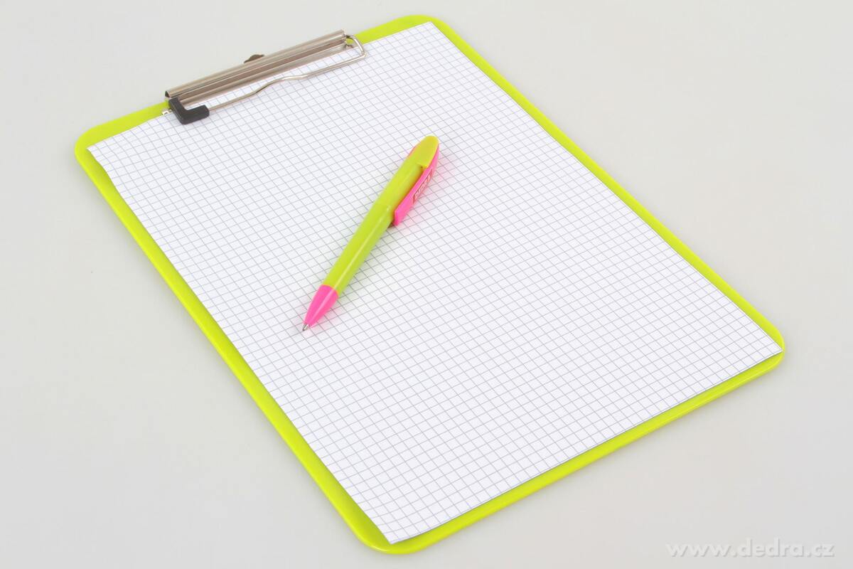 Na stojáka podložka s klipem