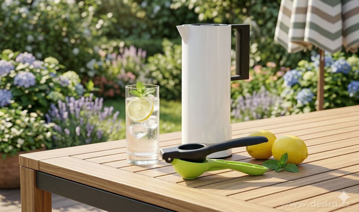 THERMO | Izolační termoska 1 L | na teplé i studené nápoje | extra výkonná izolace bílá