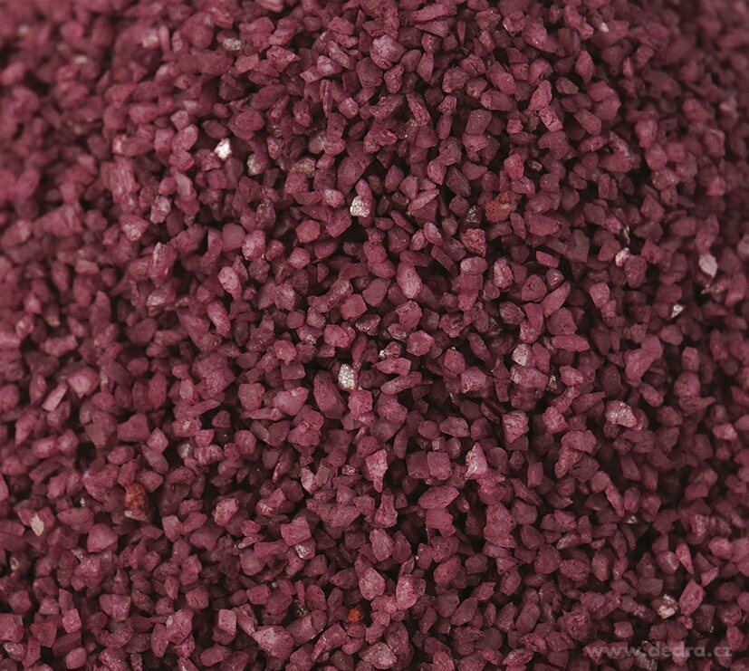 Dekorativní písek, tmavě fialový, 400g