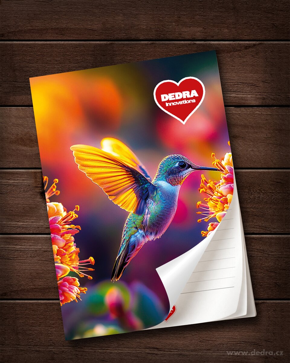 Designový poznámkový blok | zápisník A5 | 50 listů | COLORITO