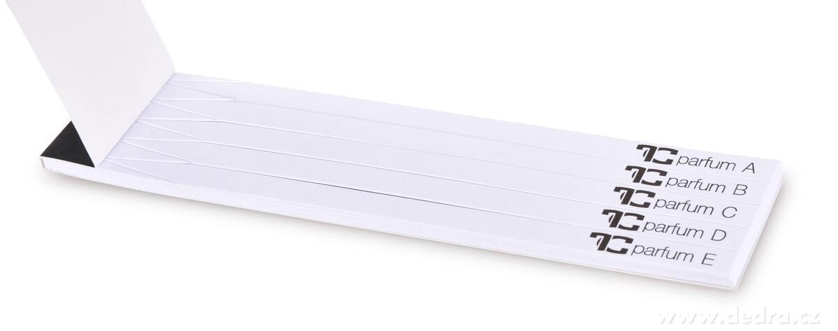 FC PARFUMS | testovací papírky na parfémy | 50 ks | profesionální vonné proužky