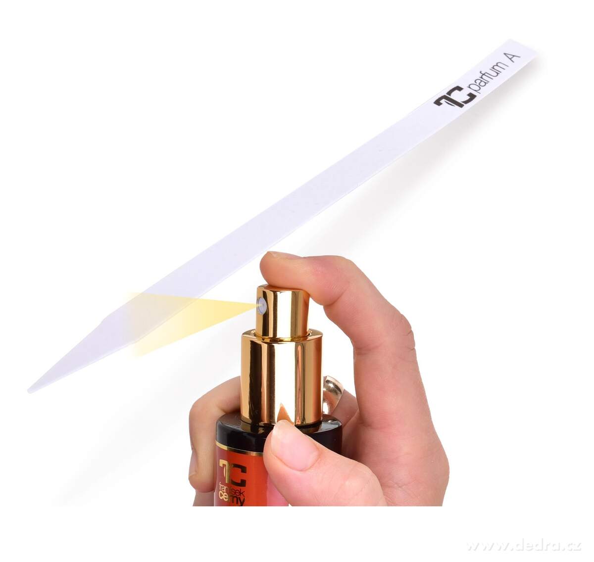 FC PARFUMS | testovací papírky na parfémy | 50 ks | profesionální vonné proužky