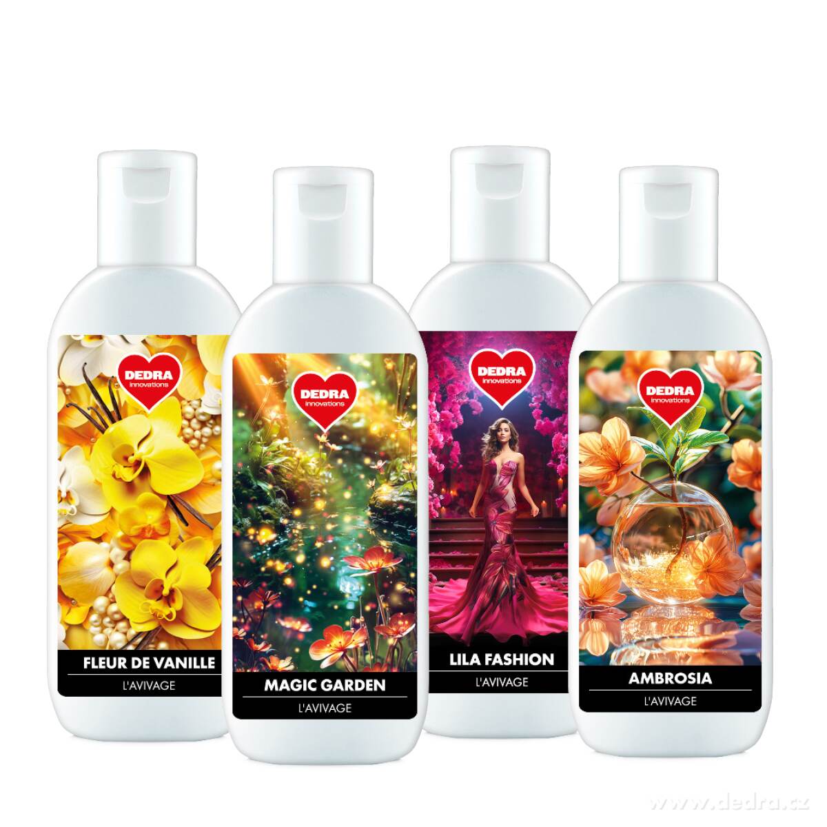 Vyzkoušejte DEDRU | 4 ks avivážní kondicionéry řady | LEGENDS | 4 x 100 ml