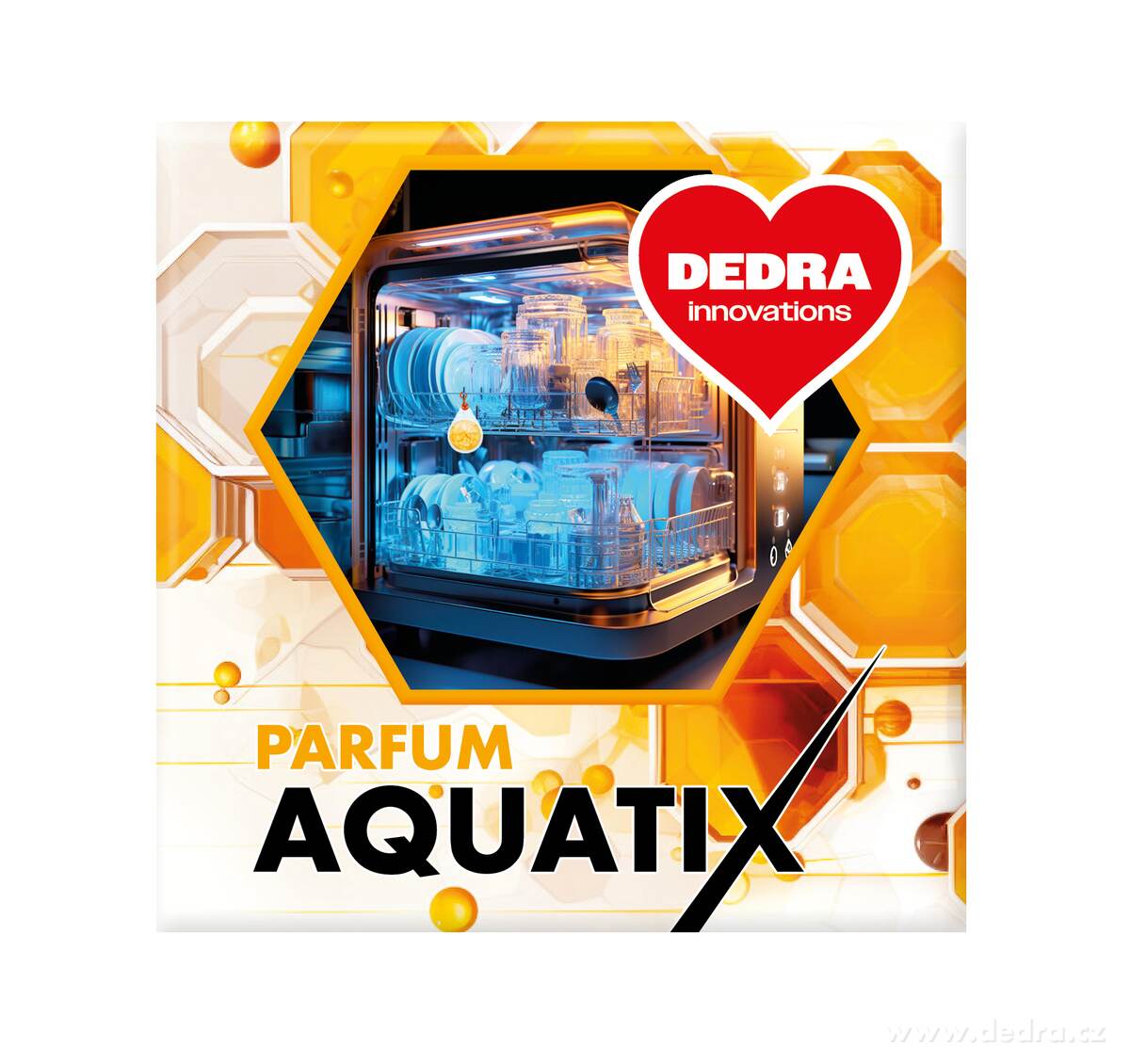 AQUATIX PARFUM | Vůně do myčky | závěsný neutralizátor pachů | 1 ks
