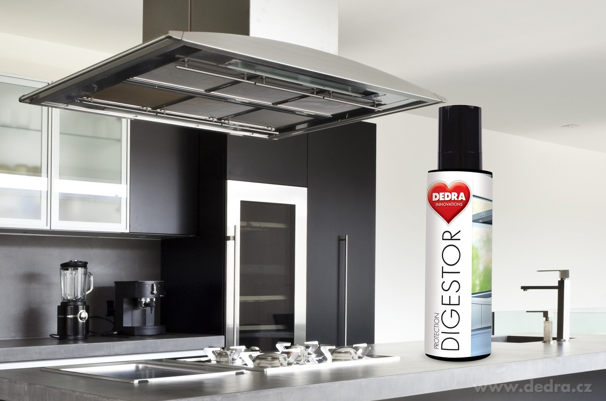 Impregnační spray proti mastnotě na digestoře DIGESTOR