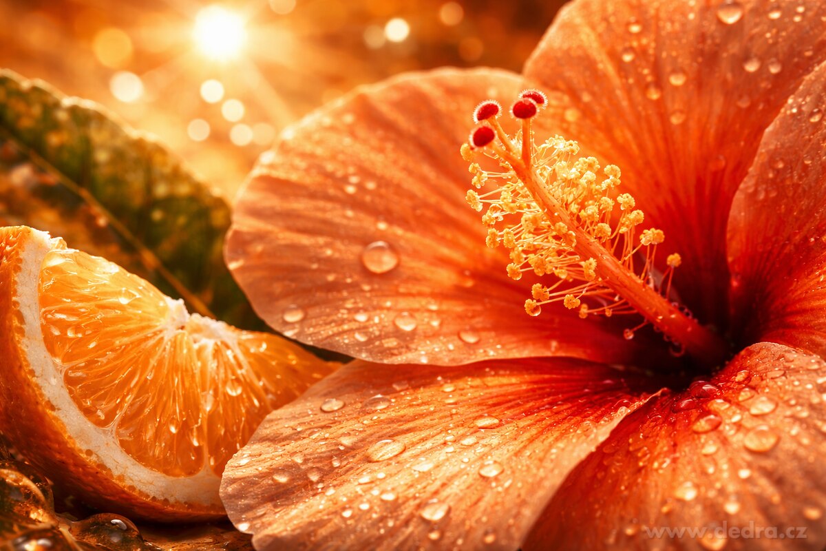 SADA 2+1 | MANDARINE FLORALE | aviváž + parfém na praní + osvěžovač | 750 + 500 + 200 ml
