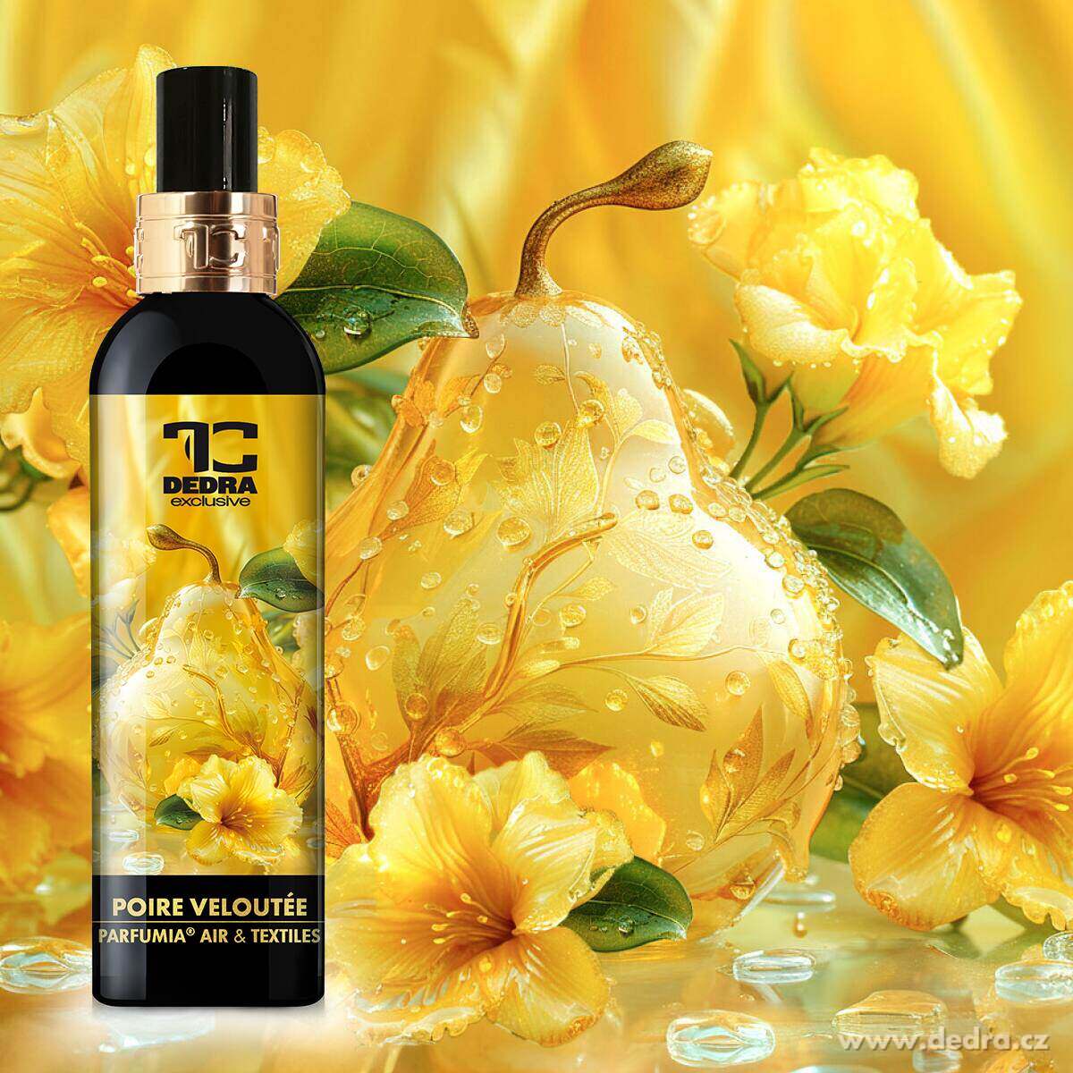 SADA 2+1 | SAMETOVÁ HRUŠKA |  Aviváž + osvěžovač vzduchu + parfém na praní