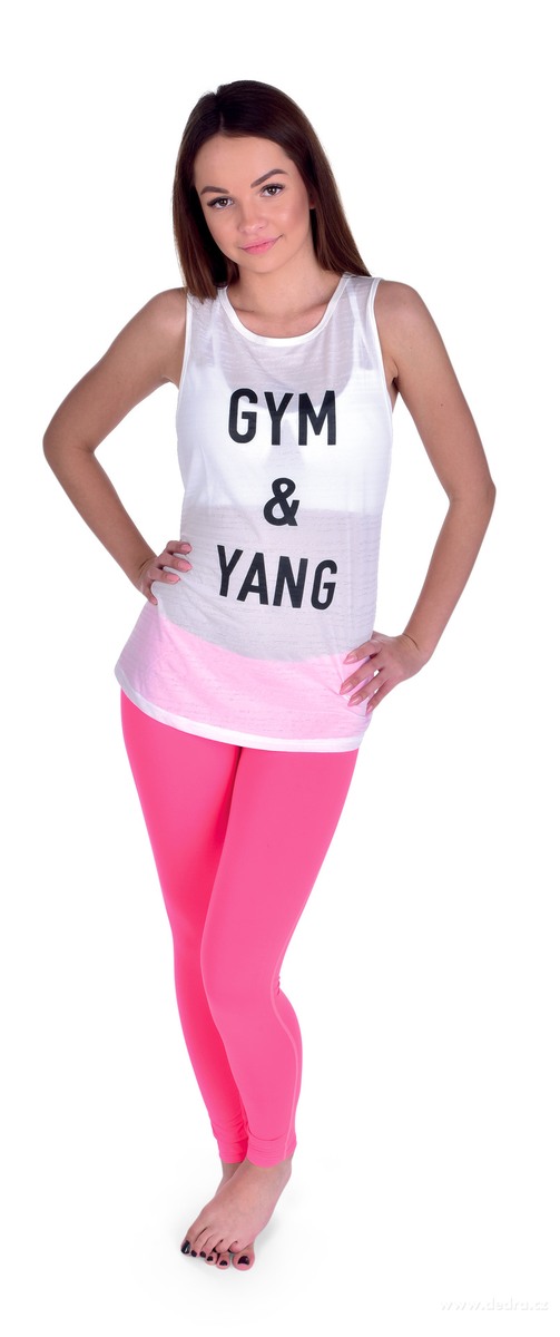 Dámské sportovní tílko, GYM & YANG