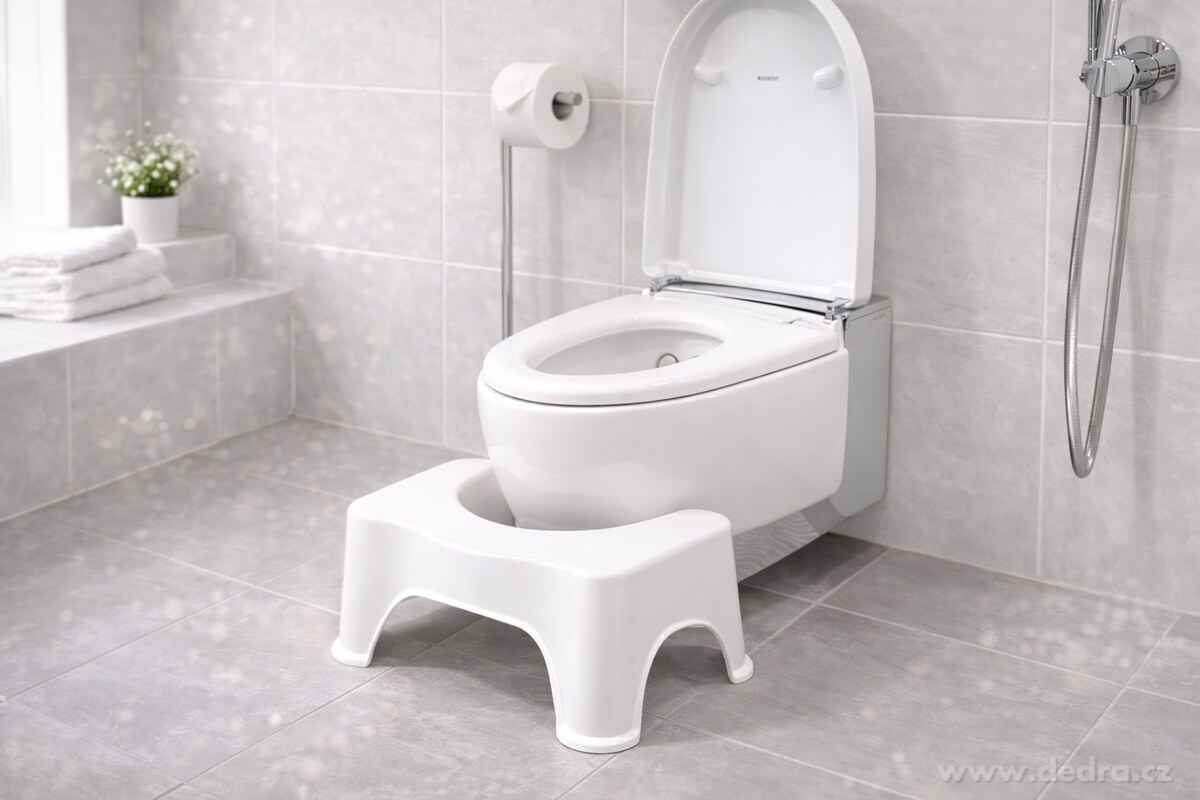 ANATOMIXX KADÍTKO® | stupínek pro přirozenou pozici na toaletě | proti zácpě a hemoroidům