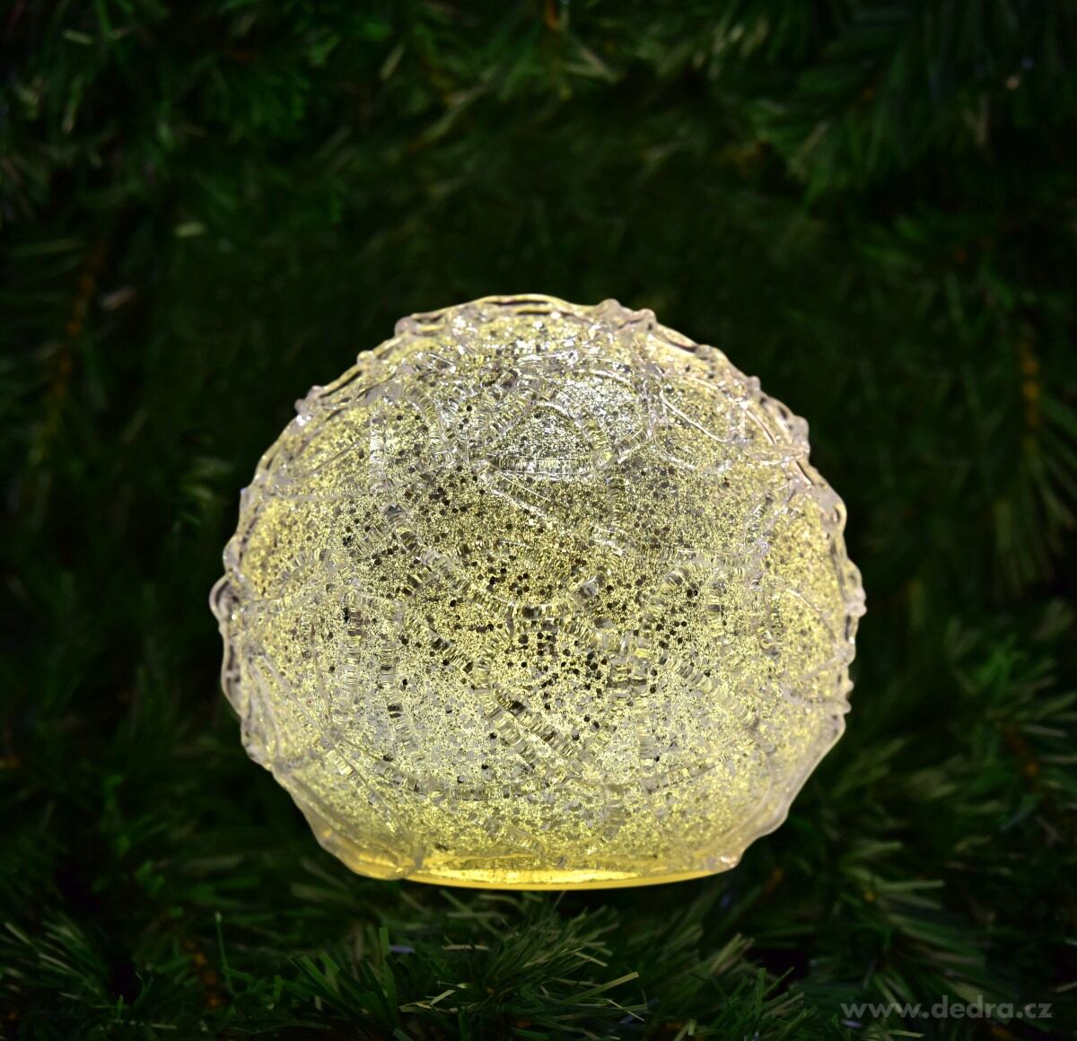 LEDOVÁ PERLA | XL světelná LED koule | 15 cm