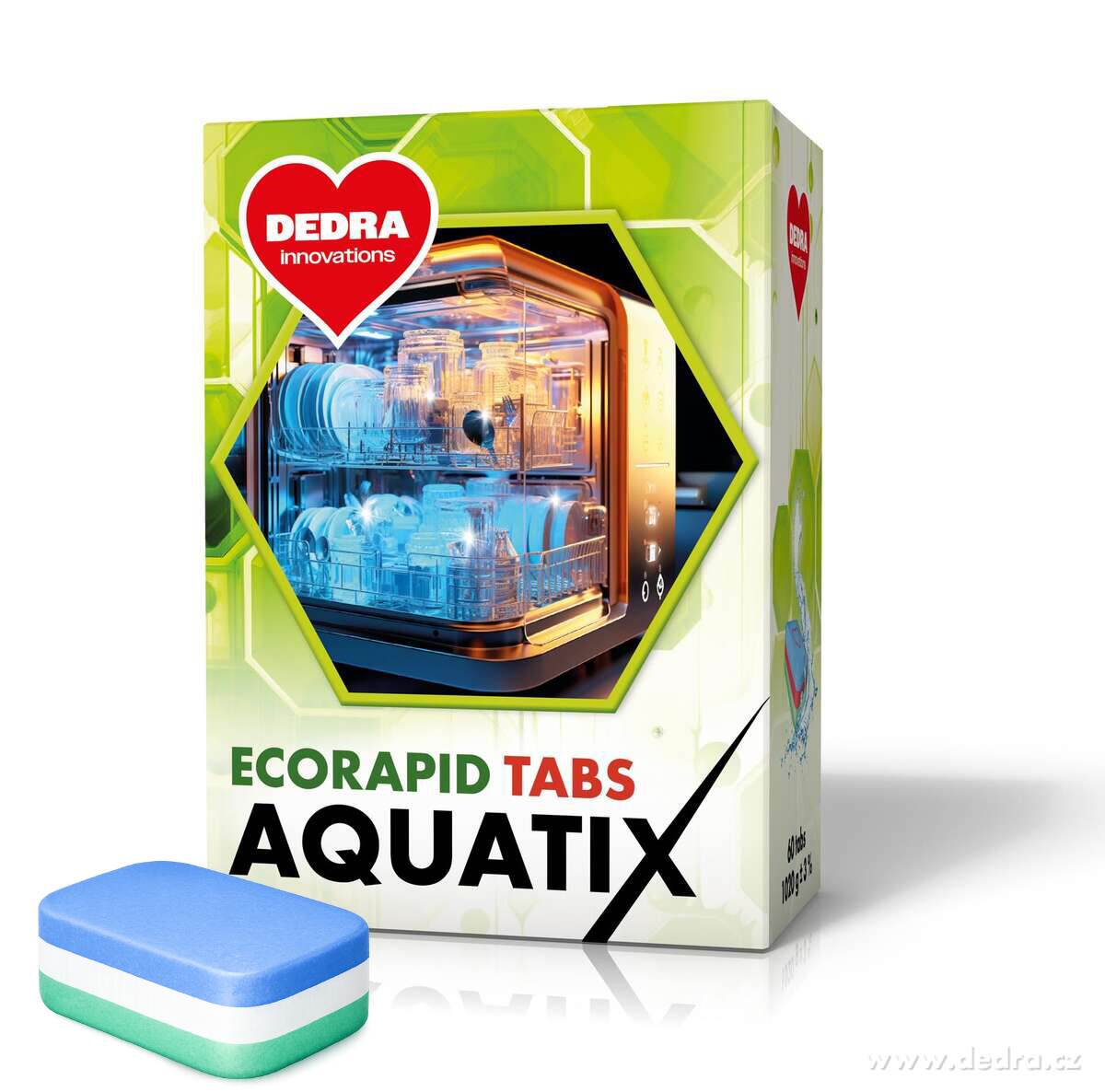 AQUATIX | multifunkční tablety do myčky | 60 mytí