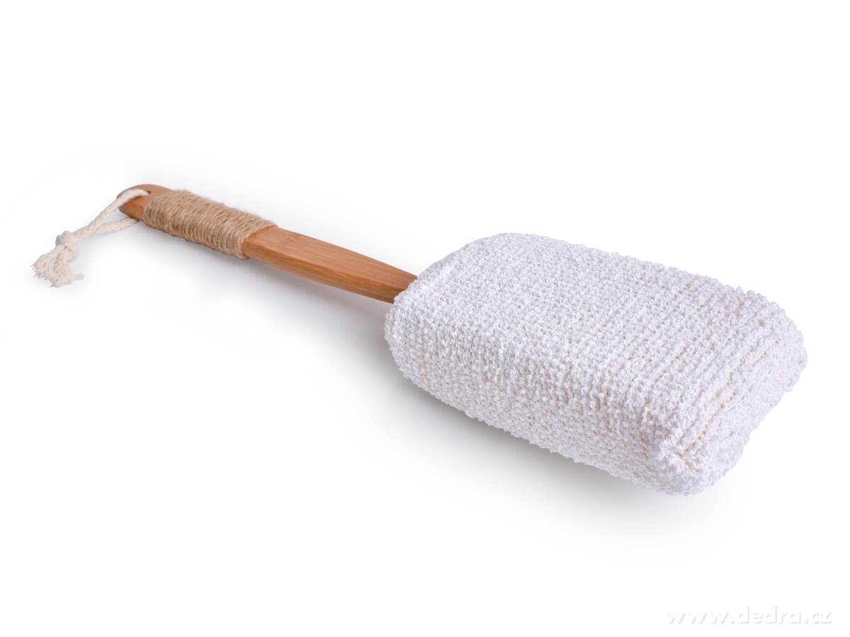 FROTÉ HUBKA na umývanie s odnímateľnou rukoväťou z bambusu GoEco®