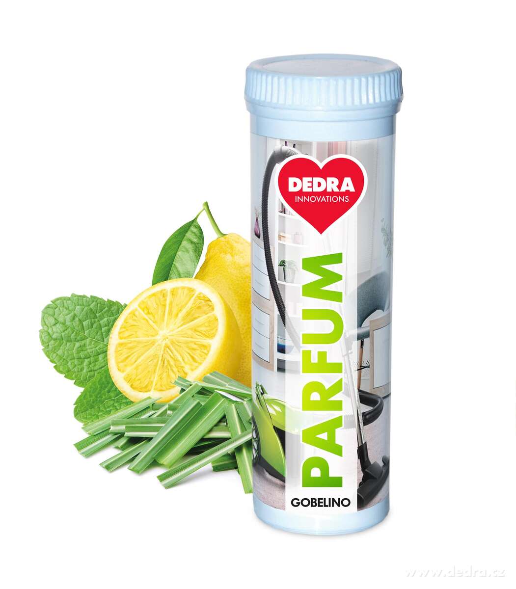 Parfém do vysavače, lemongrass, GOBELINO PARFUM granules