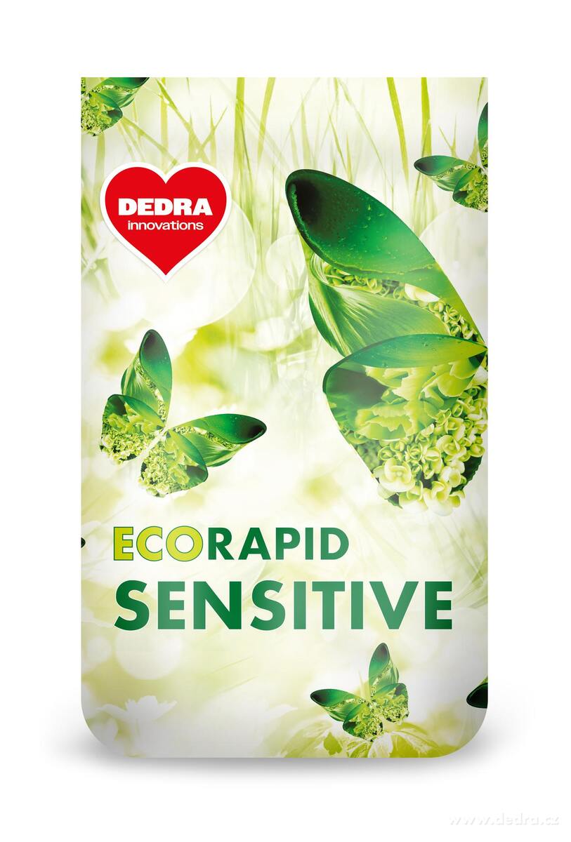 SENSITIVE prací prášok pre citlivú pokožku a bábätká ECORAPID