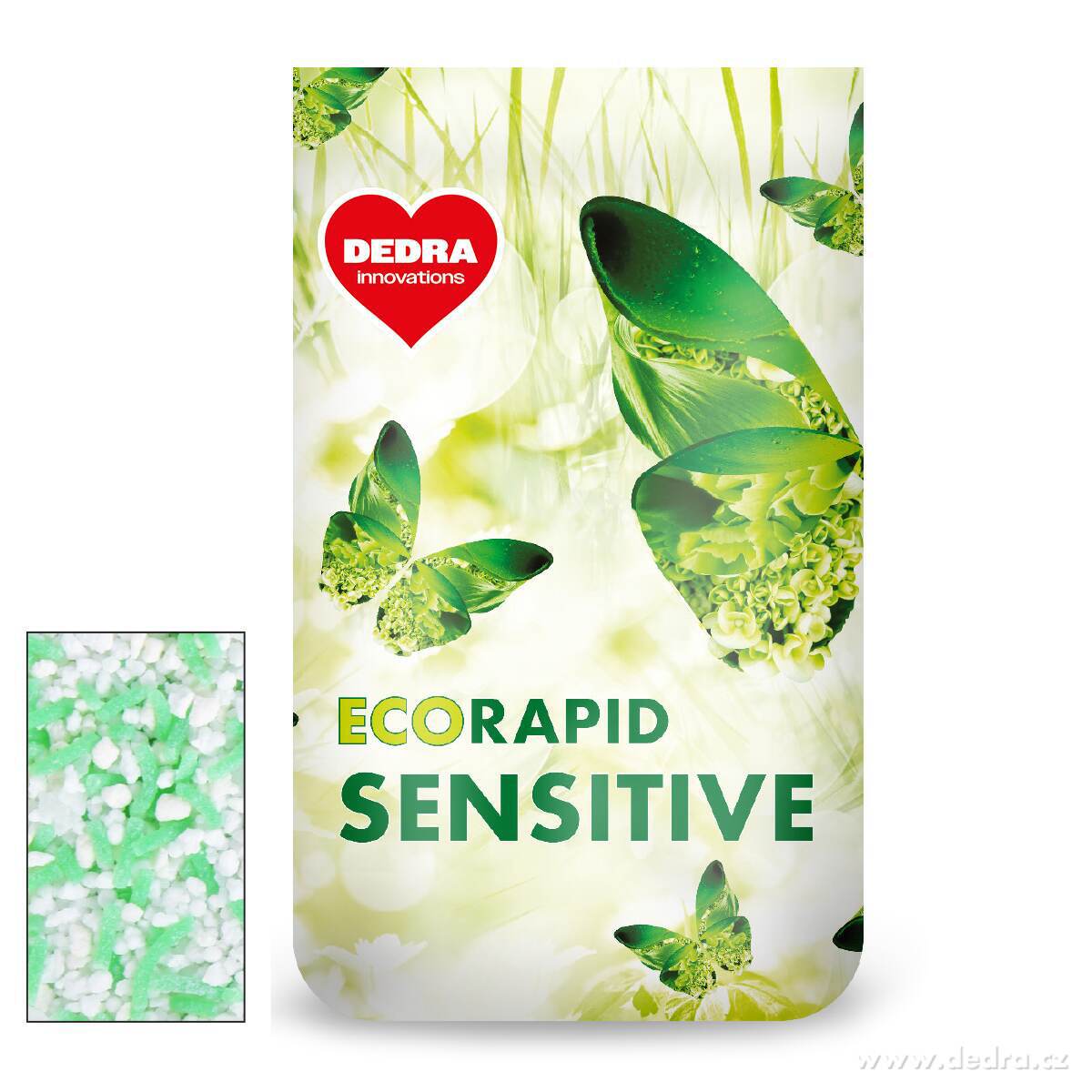 SENSITIVE | Prací prášek pro citlivou pokožku & miminka | ECORAPID | 60 praní