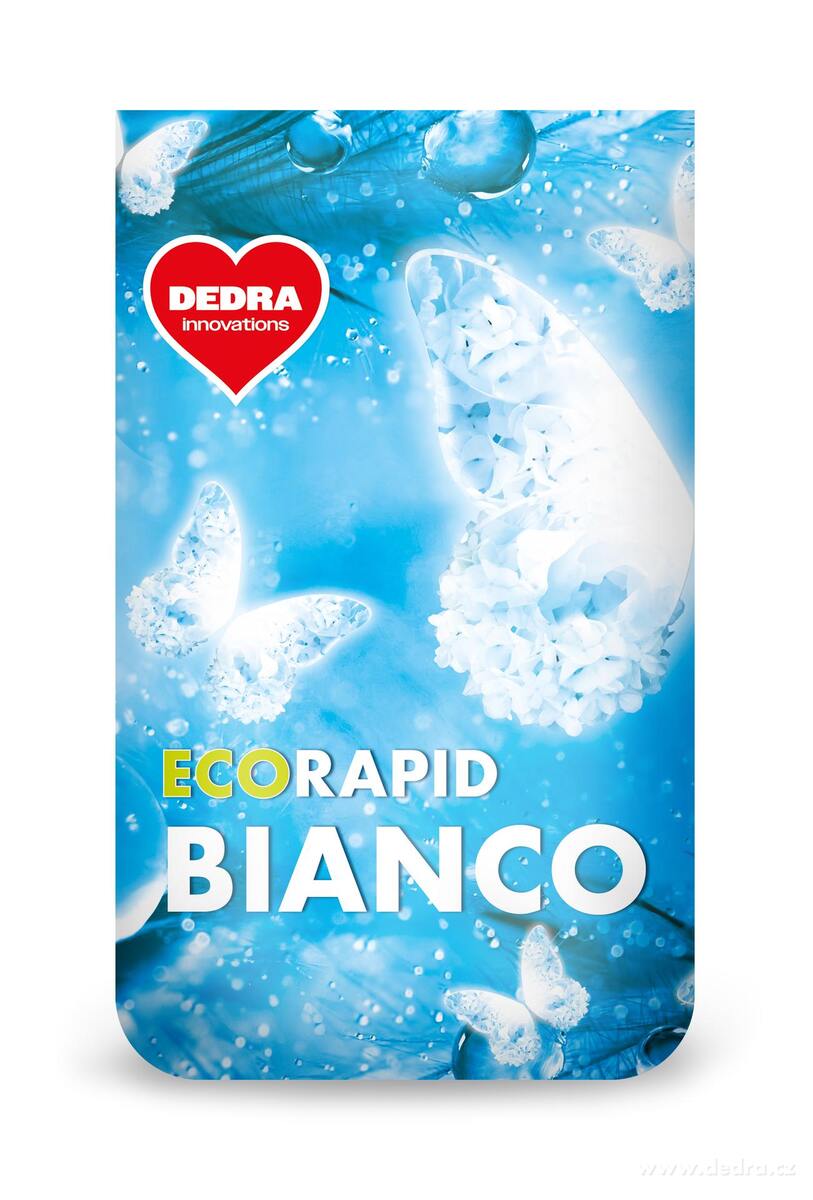 BIANCO | Prací prášek na bílé prádlo | aktivní bělení & enzymy | ECORAPID | 60 praní