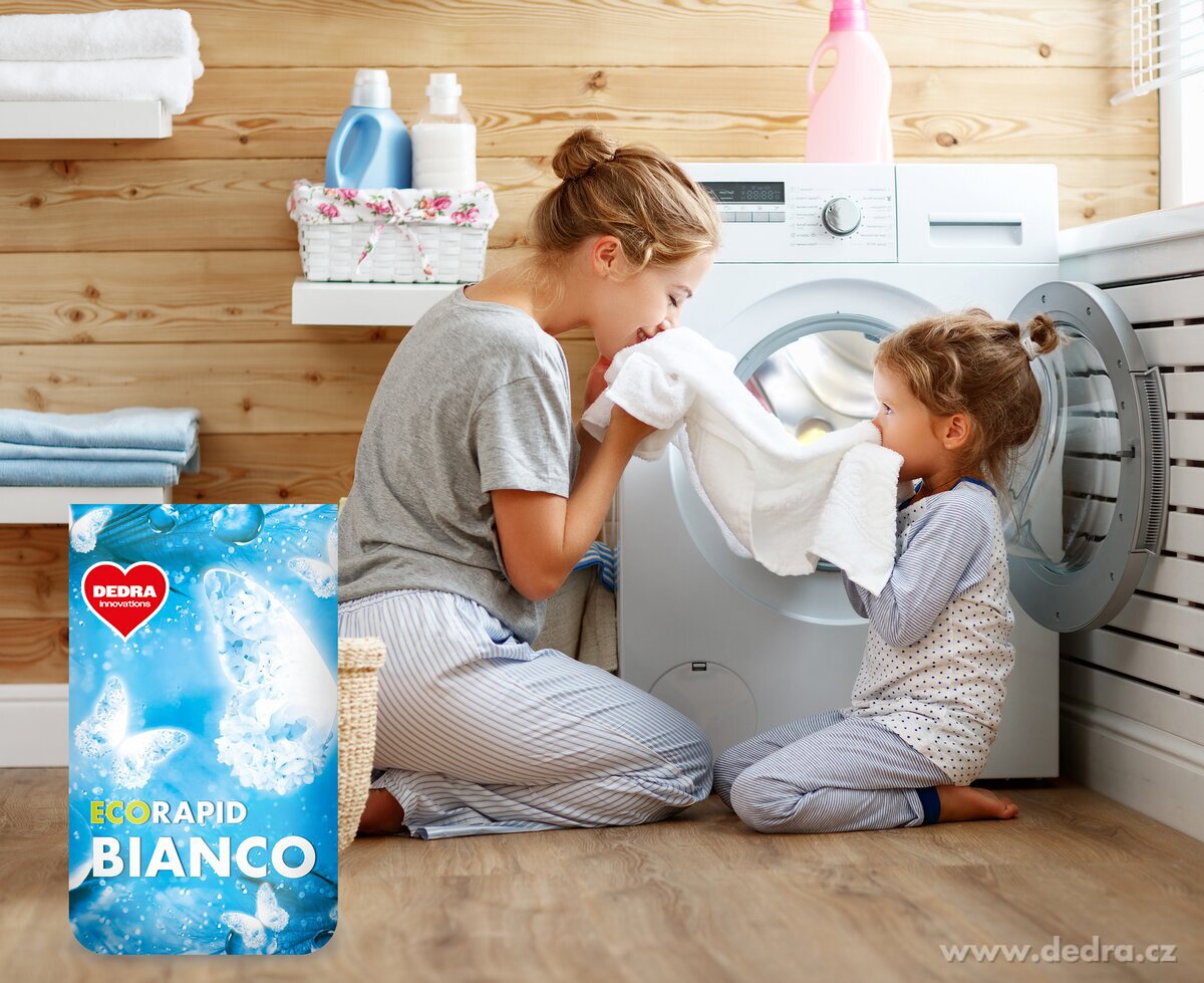 BIANCO | Prací prášek na bílé prádlo | aktivní bělení & enzymy | ECORAPID | 60 praní