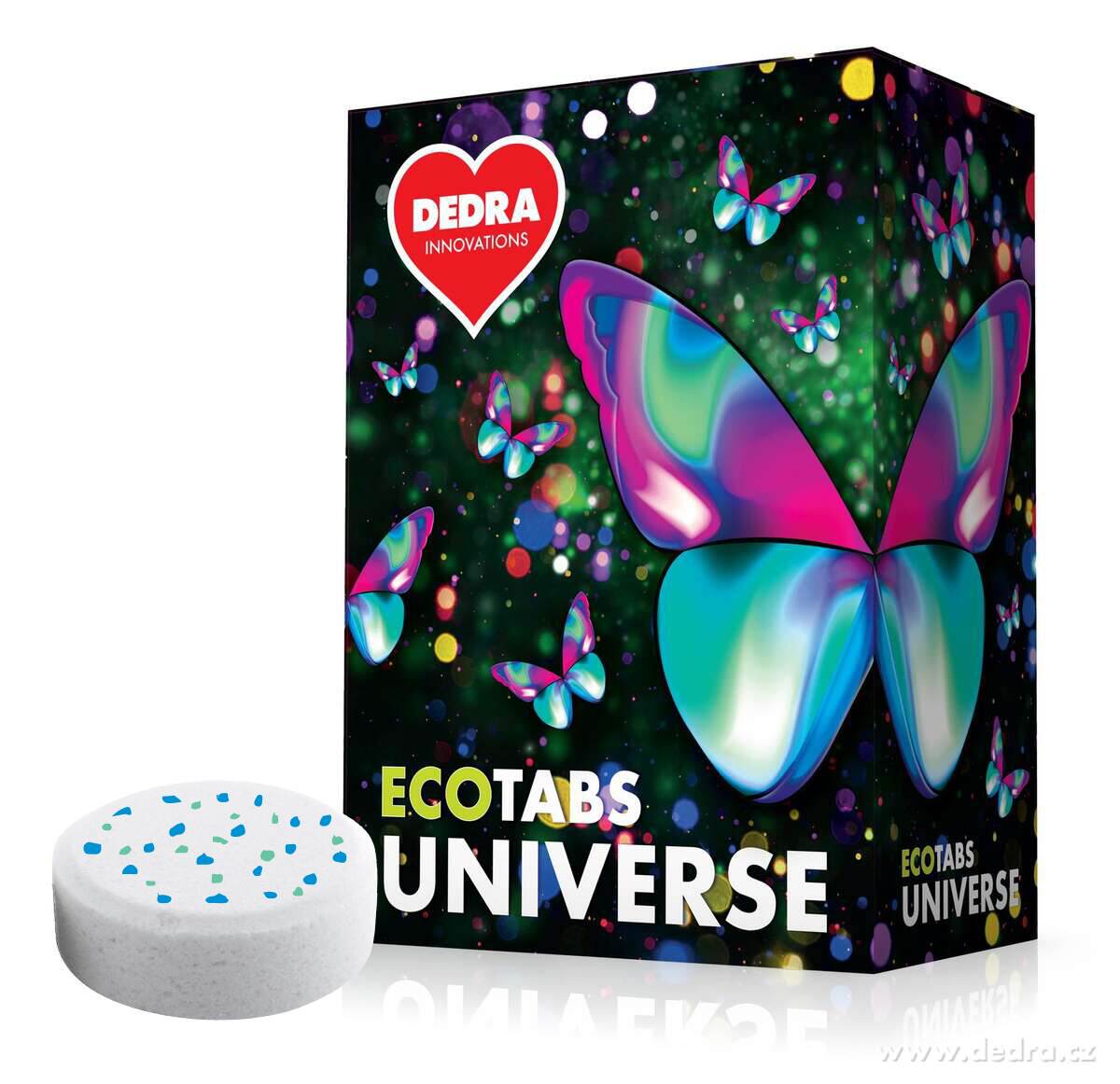 UNIVERSE | Tablety na bílé & barevné prádlo | ECOTABS | 26 praní