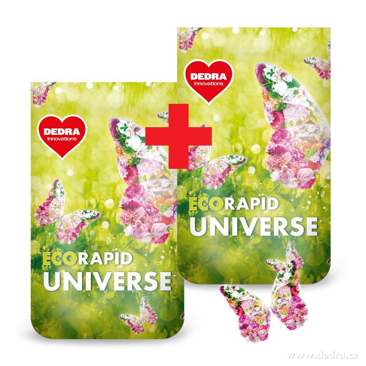 Sada 1+1 EKO PRÁŠEK na bílé a barevné prádlo ECORAPID UNIVERSE