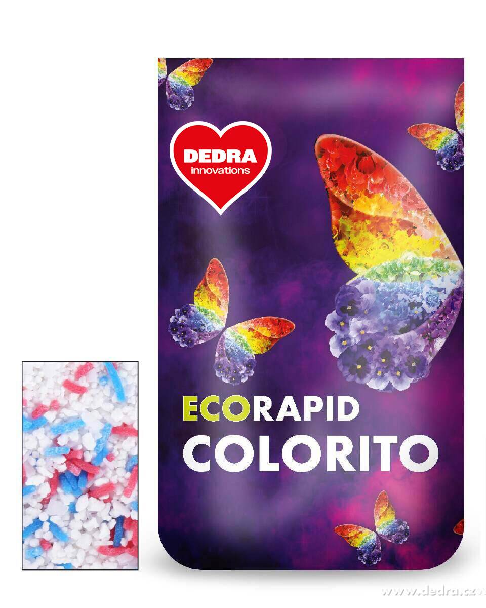 Sada 1+1 EKO PRÁŠEK na barevné prádlo ECORAPID COLORITO