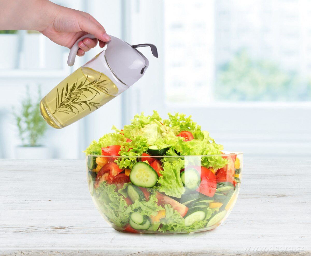 GOURMET | dávkovač na olej s výklopným víčkem | 600 ml
