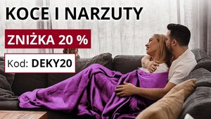 ZNIŻKA 20% na KOCE i NARZUTY