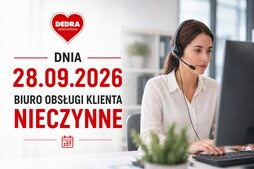 NIEDOSTĘPNOŚĆ Biura Obsługi Klienta