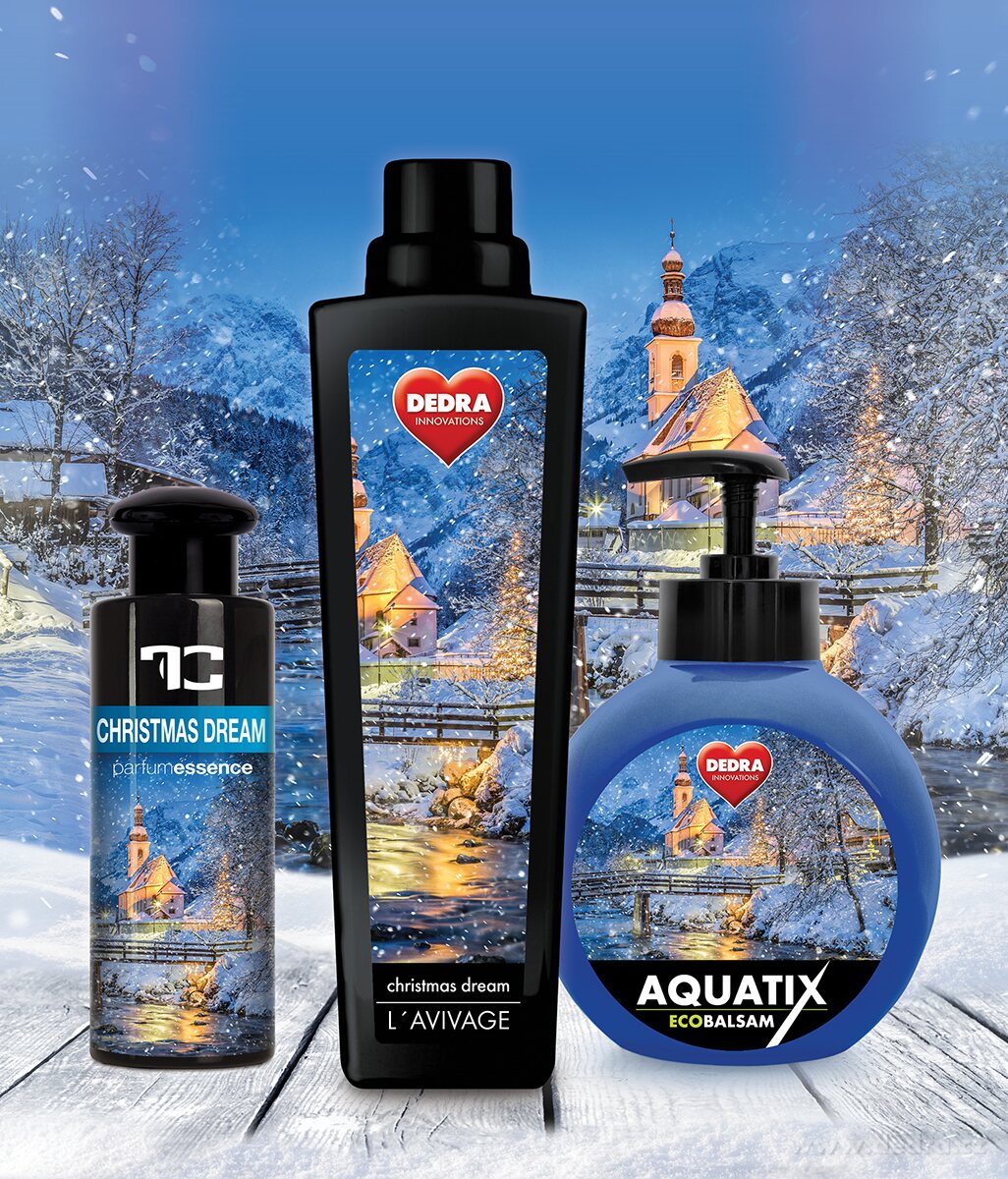EKO koncentrát na nádobí, CHRISTMAS DREAM, AQUATIX®, bez pumpičky