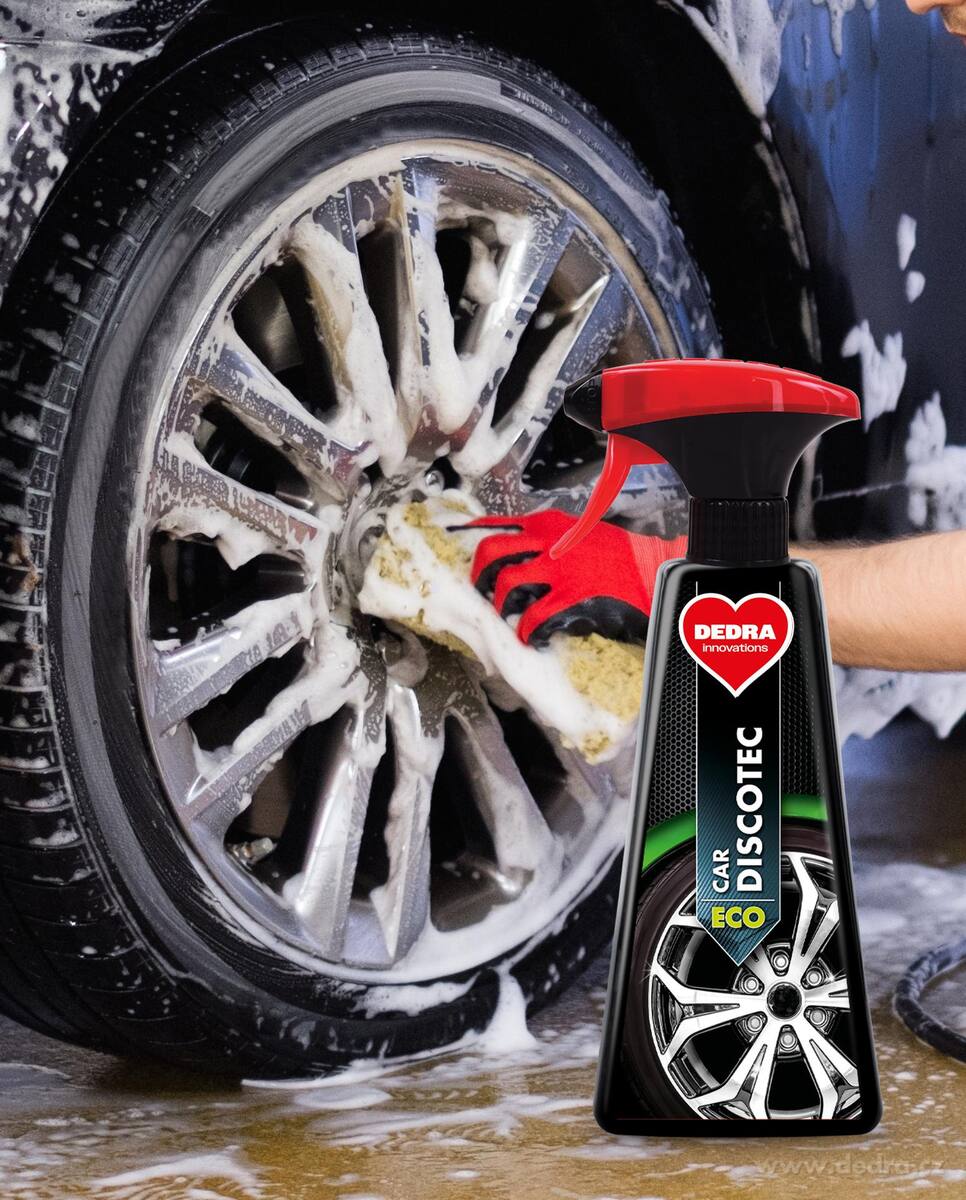 DISCOTEC | Intenzivní čistič disků a ráfků kol | 500 ml