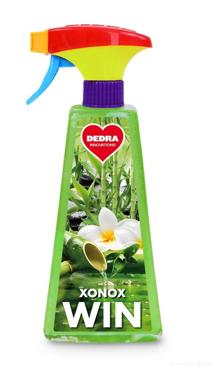 XONOX WIN | Pěnový čistič na okna, skla & zrcadla | vůně ZAZEN | 500 ml