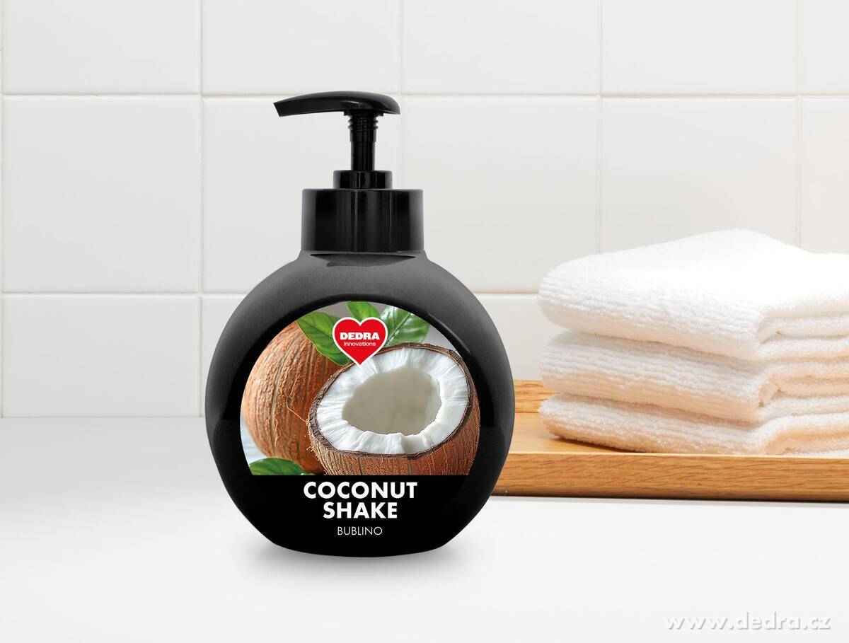 2× BUBLINO | šetrné tekuté mýdlo s glycerinem & aloe vera | SALTED CARAMEL + COCONUT SHAKE