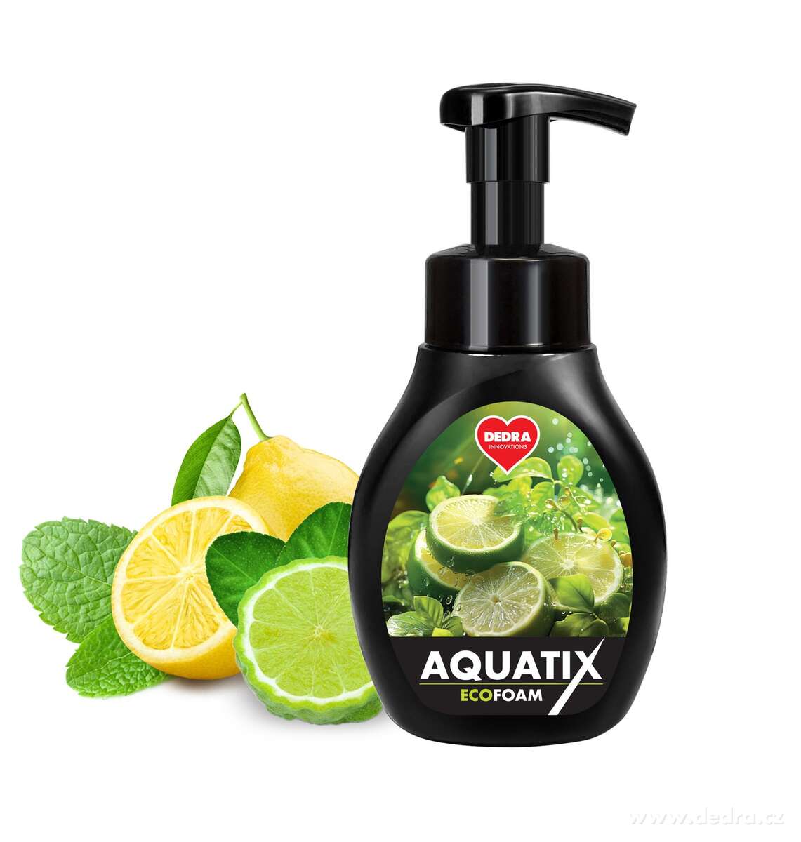 2× AQUATIX | Aktivní pěna na nádobí | BERGAMOT & LEMON | 2× 300 ml