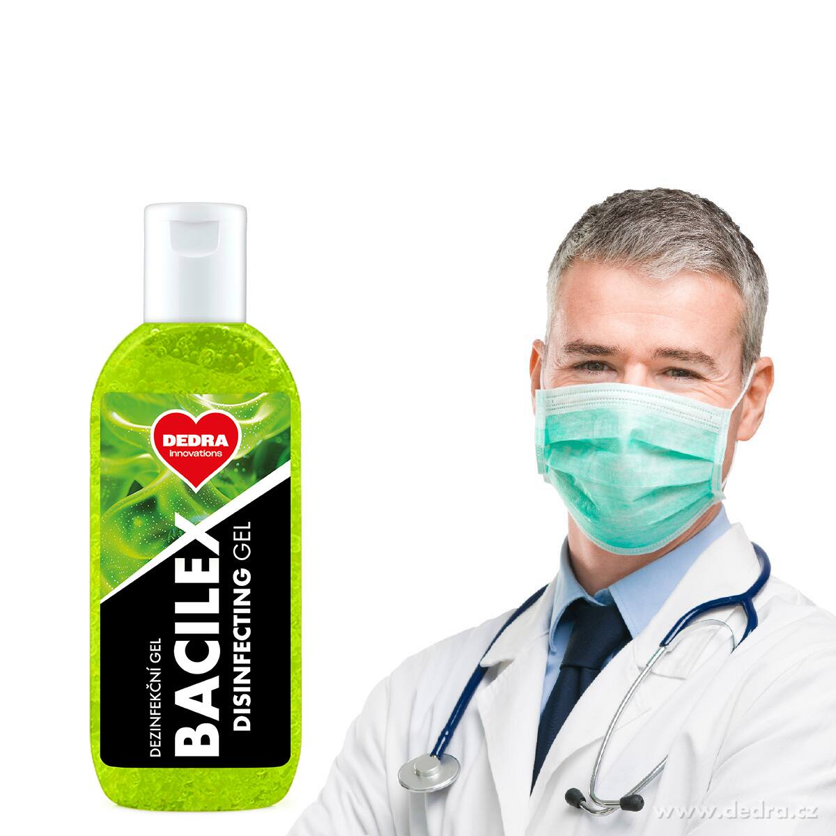 BACILEX | Dezinfekční gel na ruce | certifikovaný | 100 ml