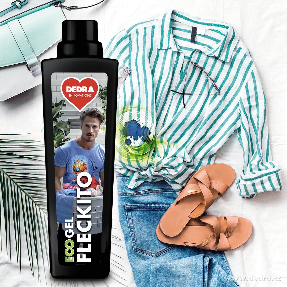 FLECKITO ECO GEL | odstraňovač skvrn na bílé i barevné prádlo