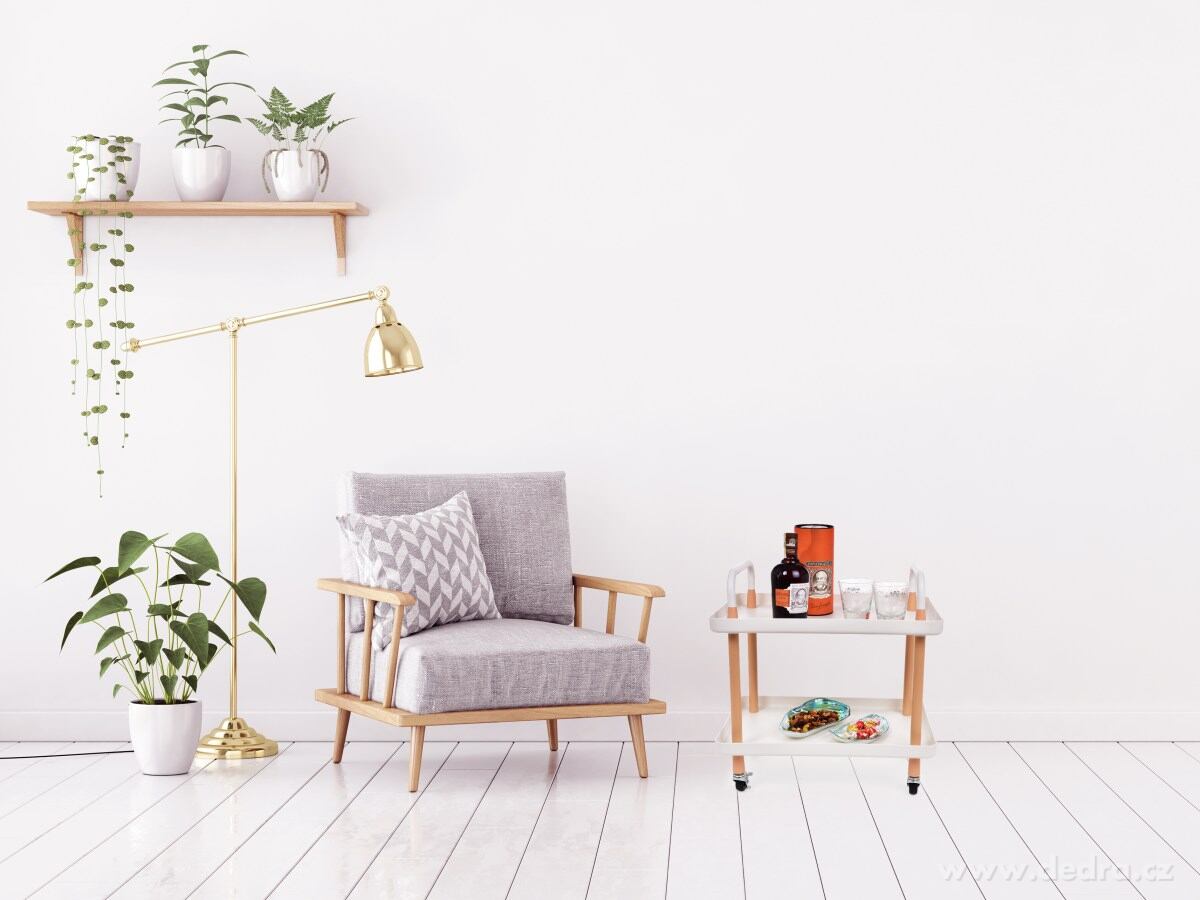 Multifunkční stabilní pojízdný vozík MULTI-TROLLEY 2 patrový