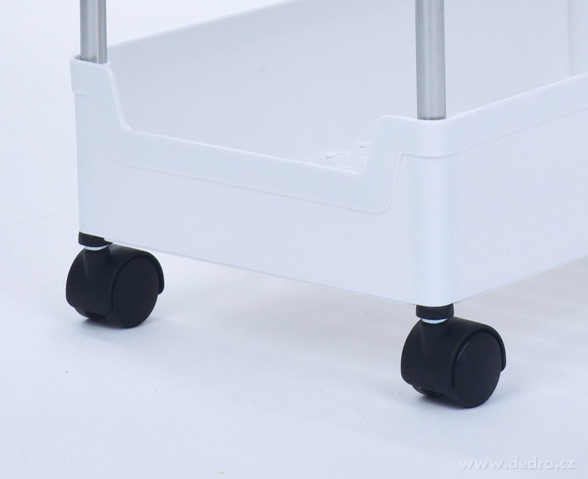 Pojízdný regál SLIM STEEL 21 cm do úzkých prostor