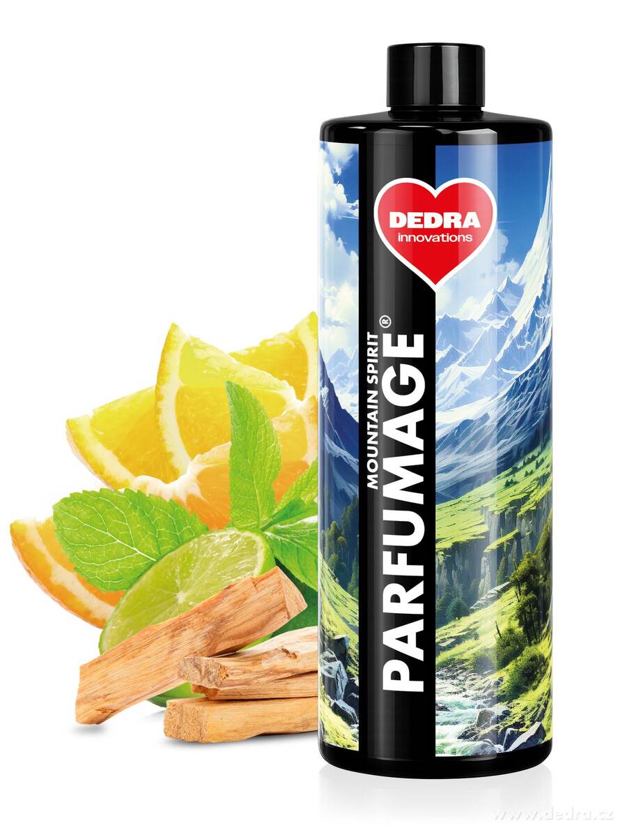 Rodinné balení PARFUMAGE | Parfém na praní | LILA FASHION & MOUNTAIN SPIRIT & AMBROSIA | 500 ml × 3