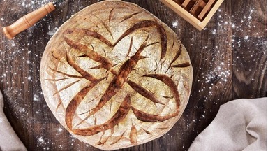 Pečení a podávání chleba Pečení a podávání chleba