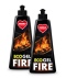 2× GELFIRE | Ekologiczna żelowa podpałka do grilli i kominków | 2× 500 ml